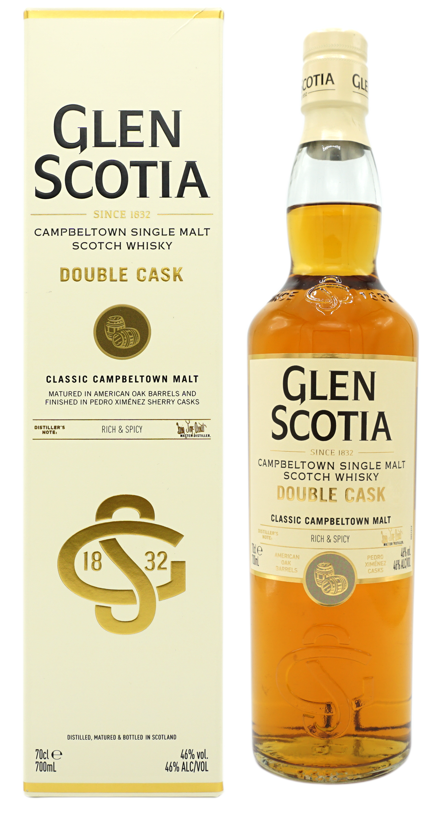 GlenScotia DoubleCask 46% Compleet