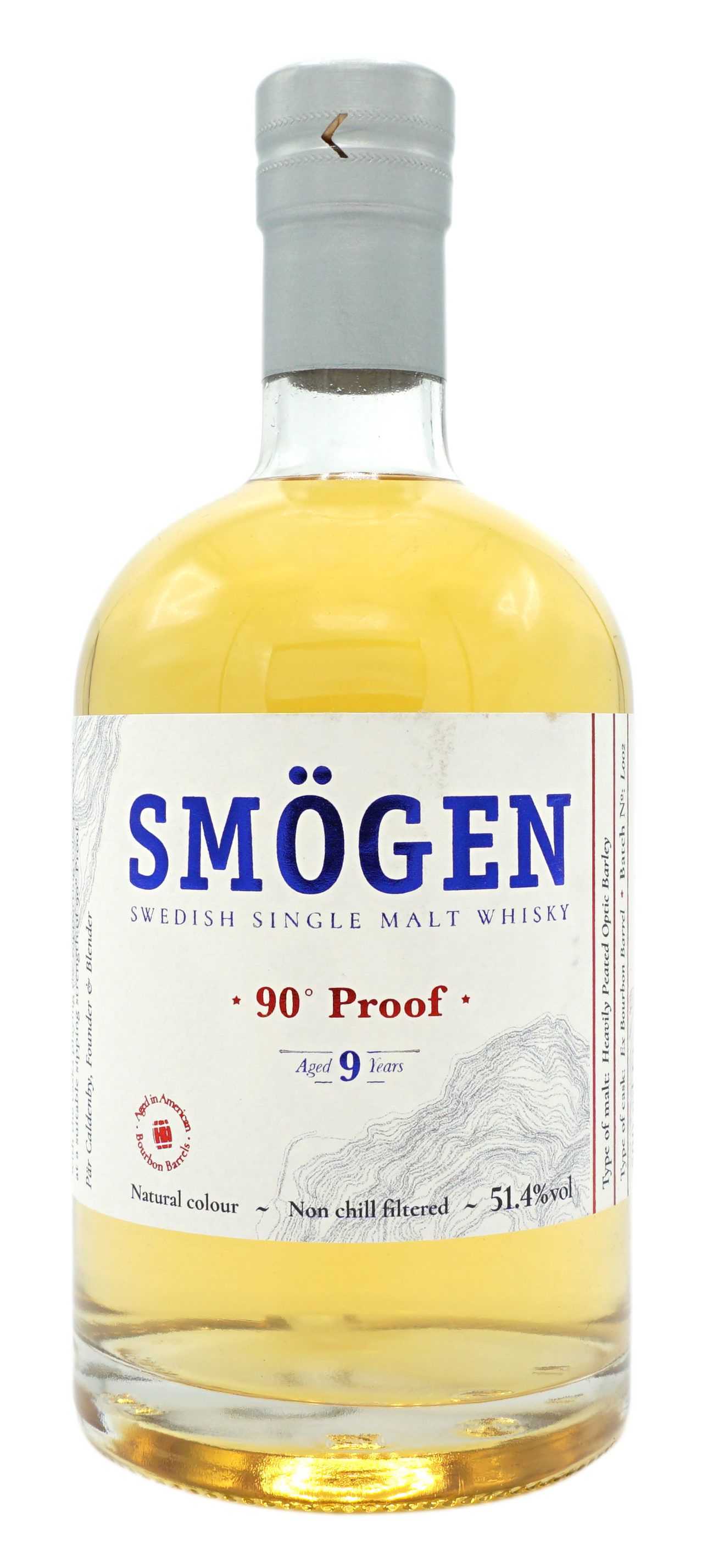 Smögen 9y SwedishSingleMalt 51,4% Fles