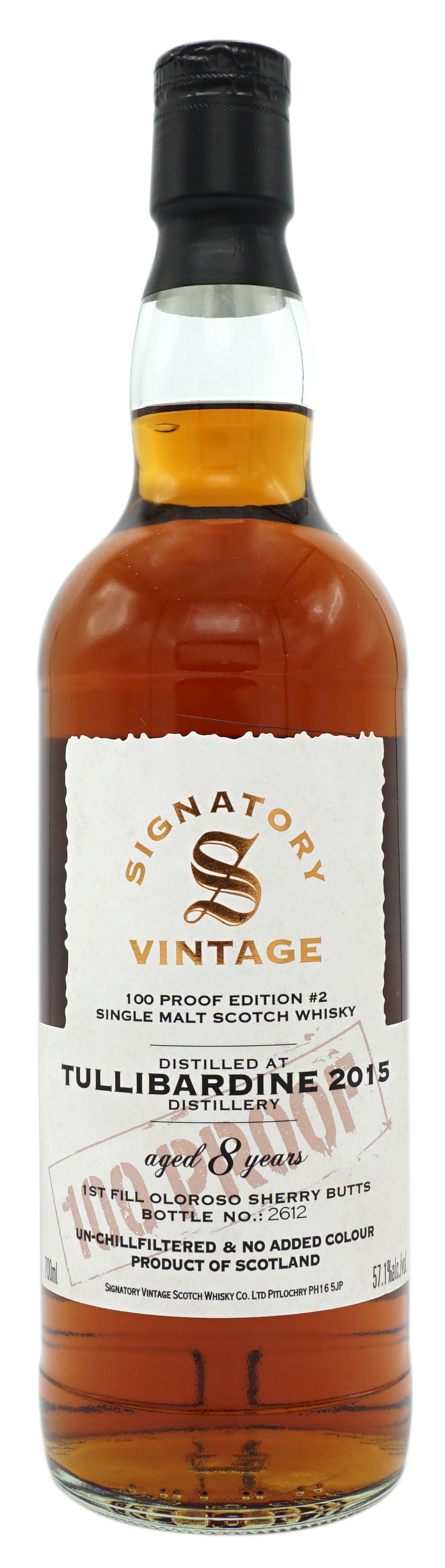 Signatory Vintage Tullibardine2015 8y 57,1% Fles
