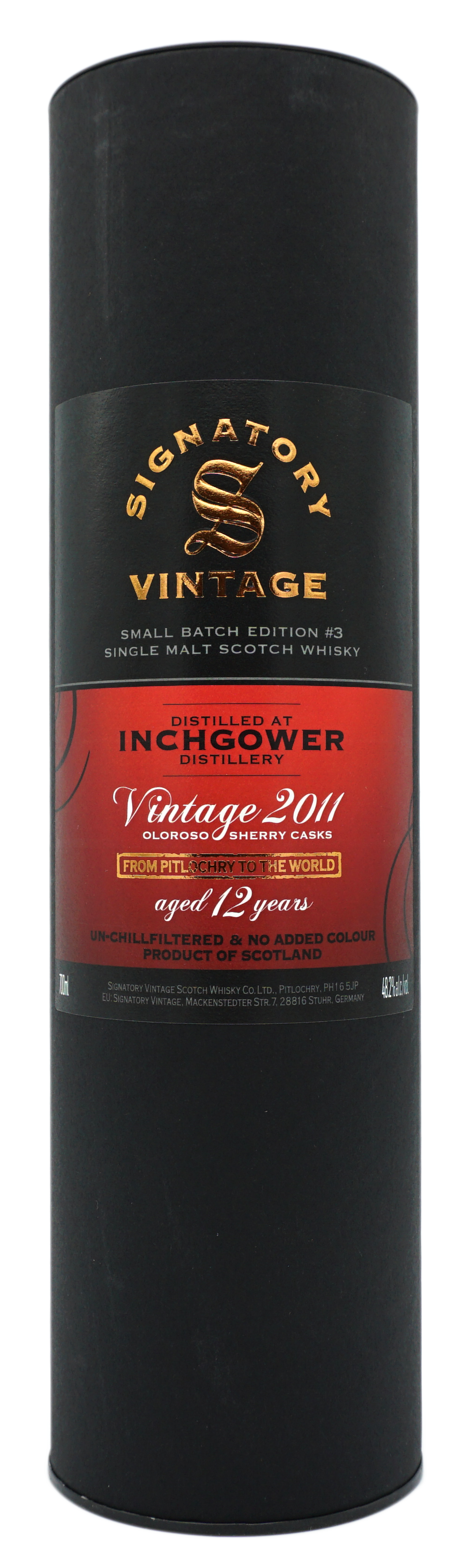 Signatory Vintage2011 Inchgower 12y 48,2% Doos