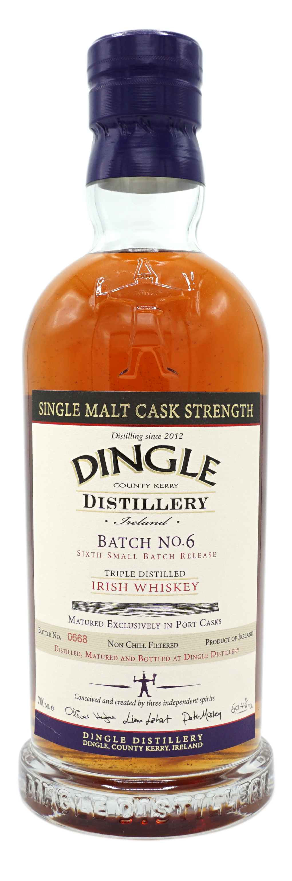 Dingle BatchNo.6 CaskStrenght 60,4% Fles