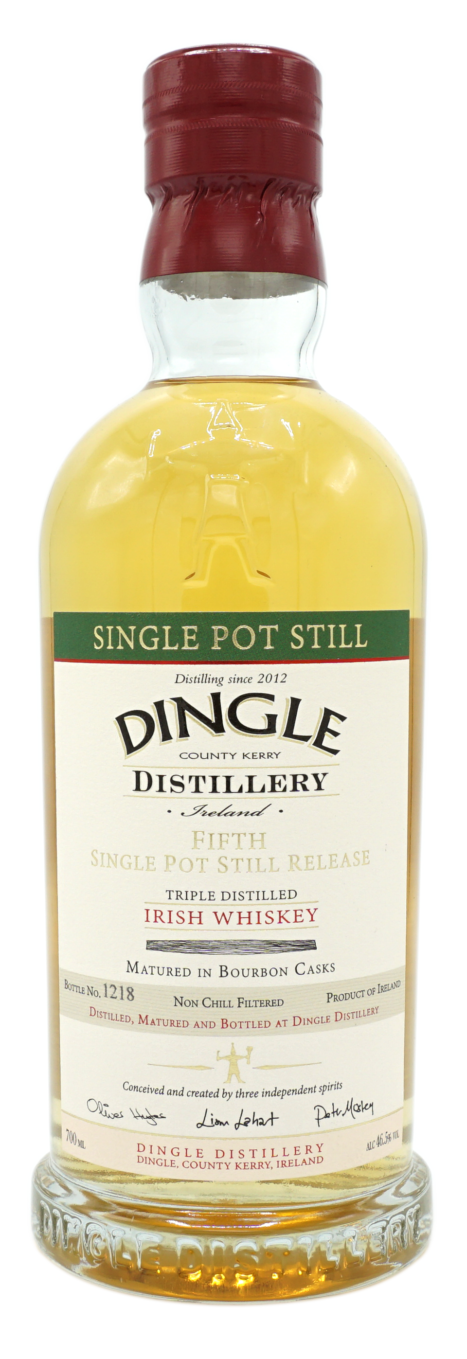 Dingle FifthSinglePotStillRelease BourbonCask 46,5% Fles