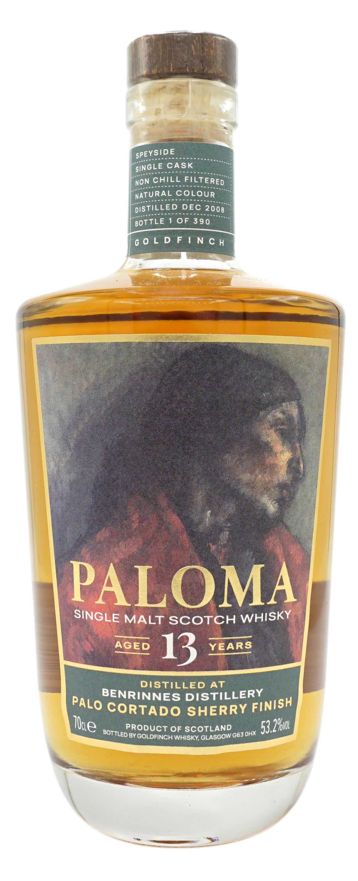 Paloma 13y Benrinnes PaloCortado 53,2% Fles