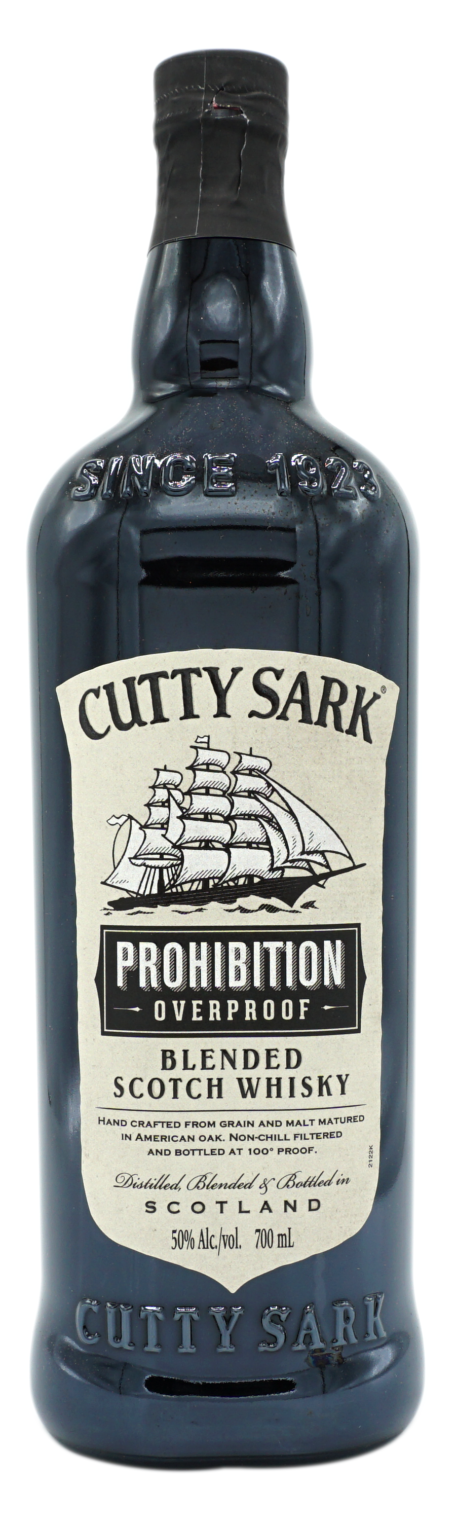 CuttyShark ProhibitionOverProof BlendedScotch 50% Fles