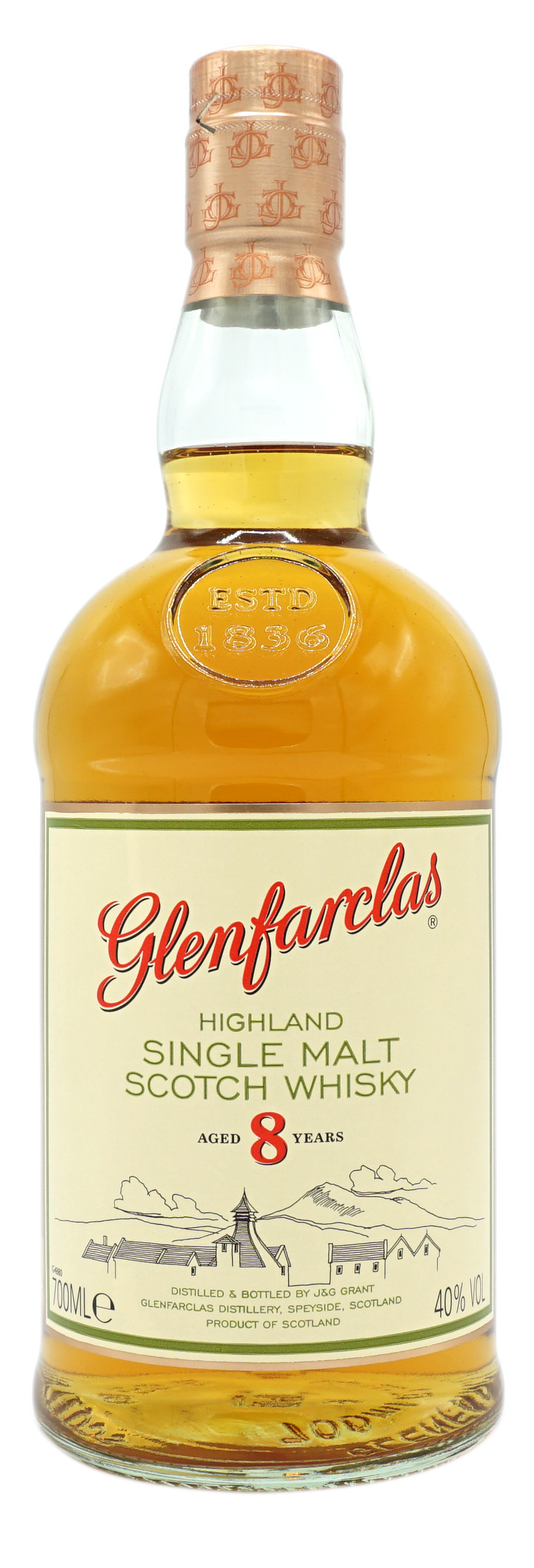 Glenfarclas 8y 40% Fles