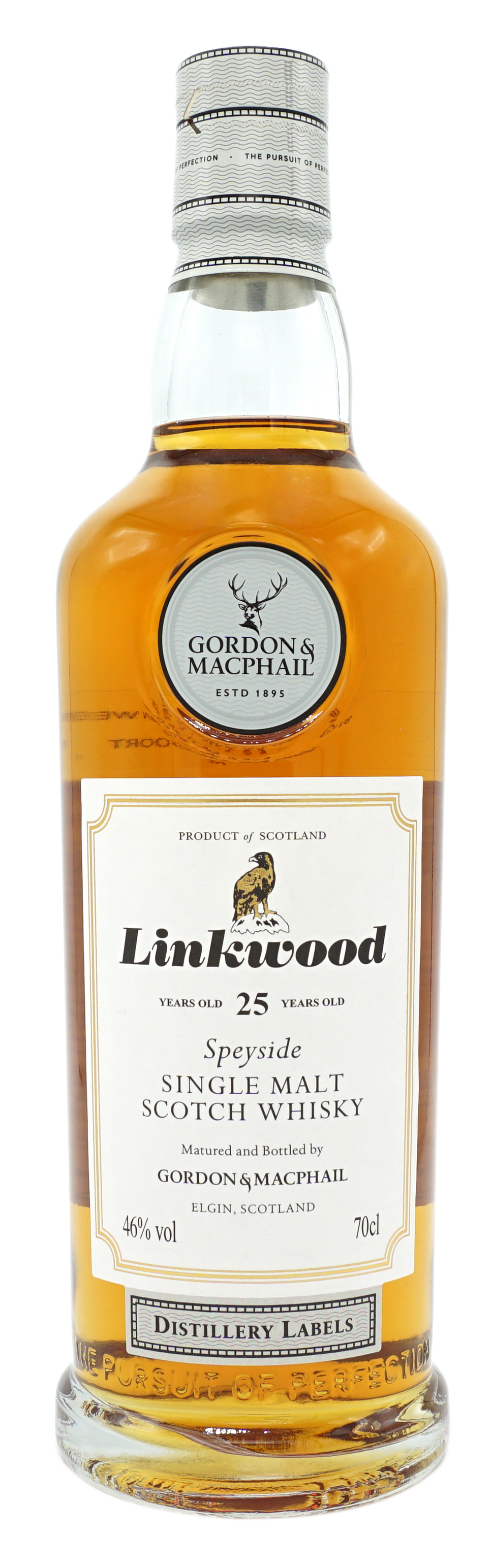 Gordon&MacPhail DistilleryLabels Linkwood 25y 46% Fles