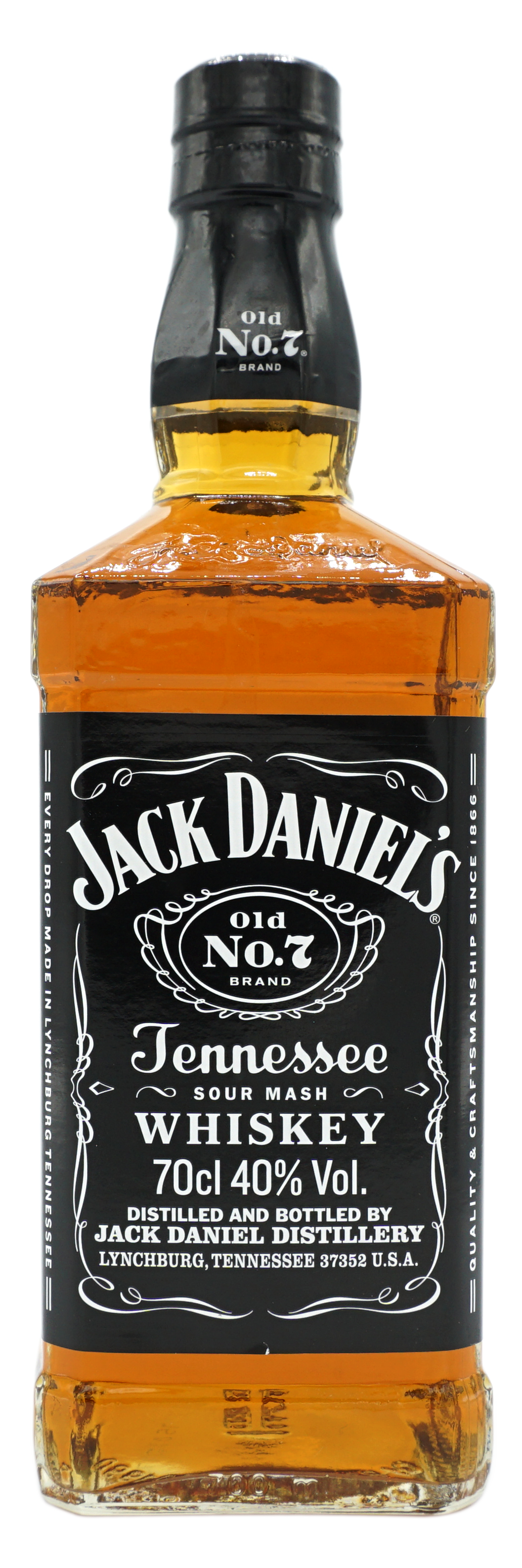 JackDaniel’s TennesseeWhisky 40% Fles